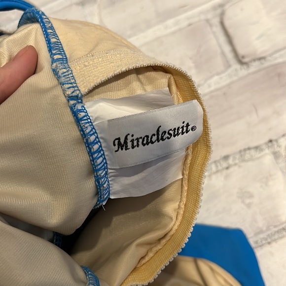 Miracle suit regatta lagoon colorblock blue & black one piece swimsuit - Picture 7 of 7